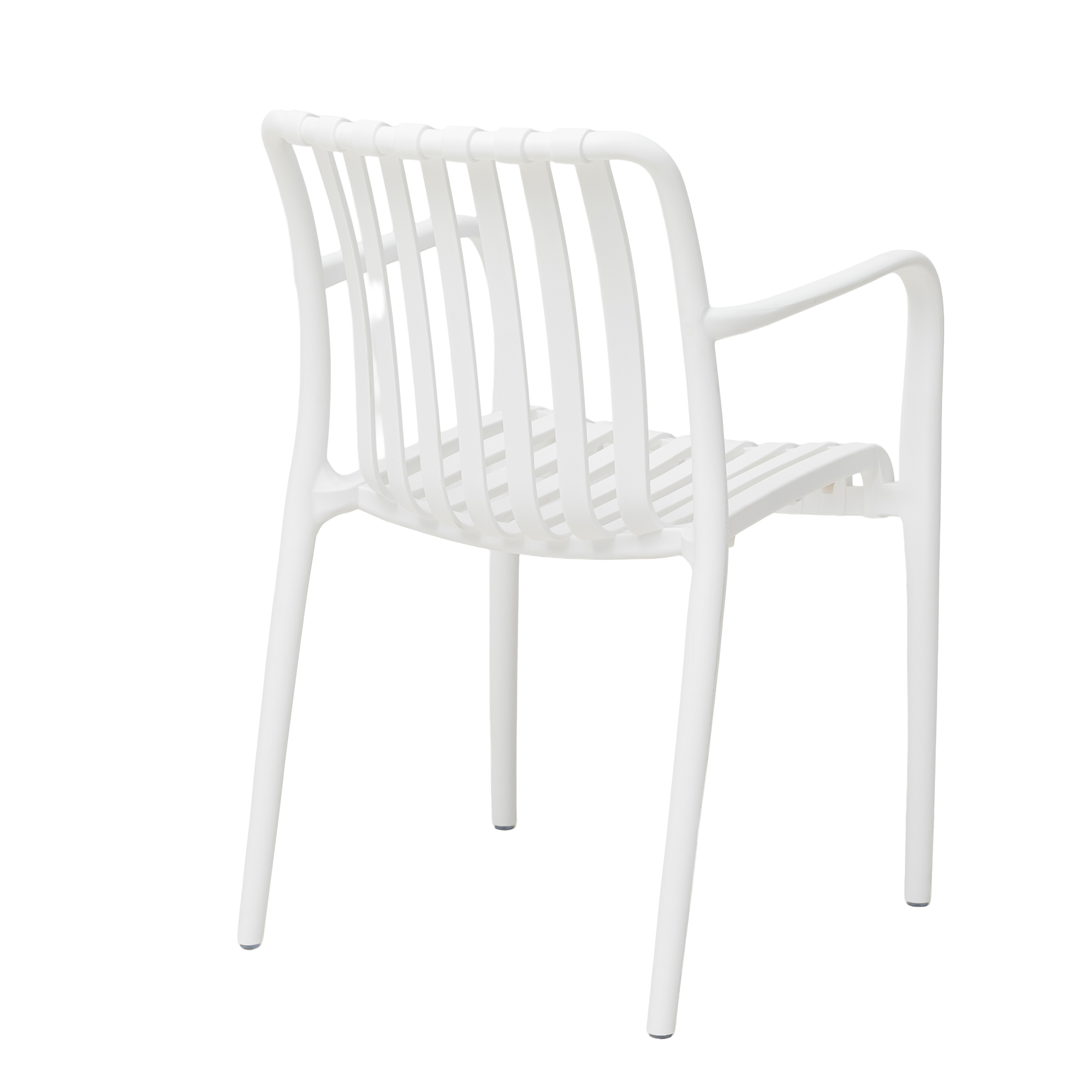 Kunststoff Stapelsessel Viva in der Farbe weiß