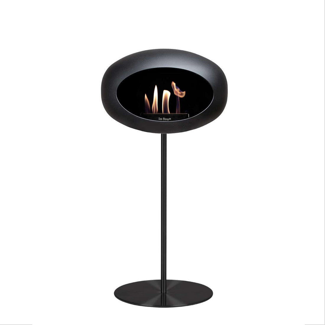 Le Feu Dome Bioethanol Kamin STEEL HIGH 115cm Höhe Feuerstelle