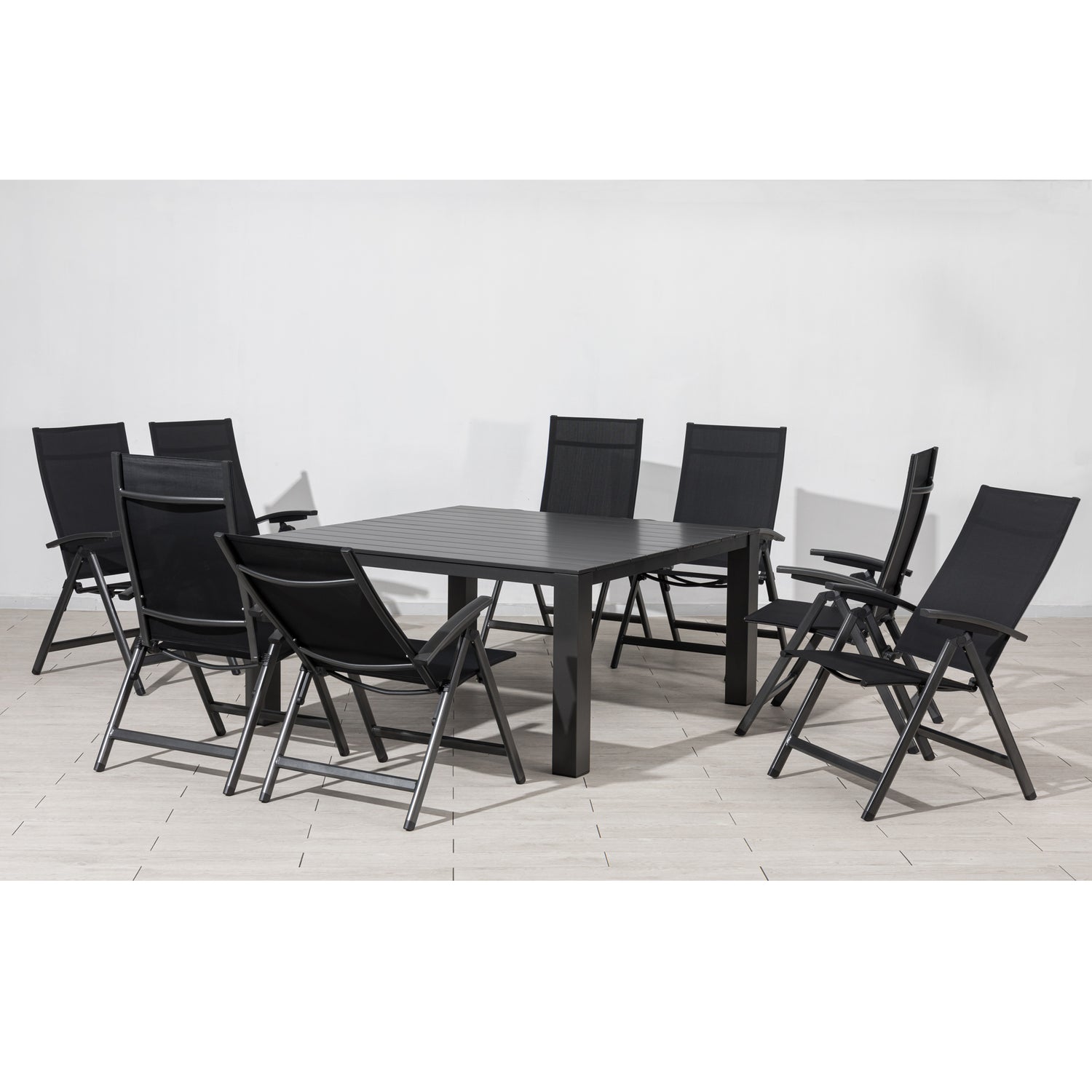 9 tlg. Dining Set / Essgruppe Avantage inkl. Dining Tisch Trento