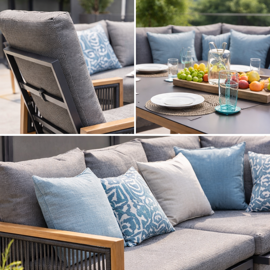 Sommerliches Lounge-Feeling zum Angebotspreis ☀️ Comfort Dining Eck-Lounge Aria / NUR FÜR KURZE ZEIT