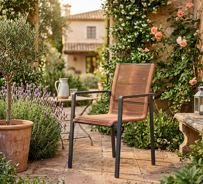 5 tlg Garten-Set Volterra &amp; Zoe in kupfer – Stilvoll genießen im Freien
