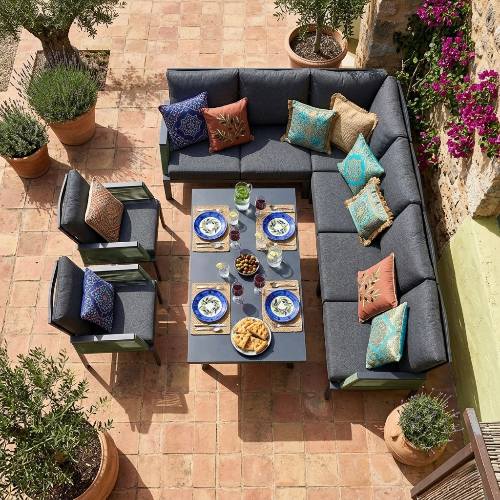 Lust auf Exklusivität?!  Limitiert &amp; einzigartig: ELBA Lounge Set in der limitierten Farbkombination "Verde Pastel"