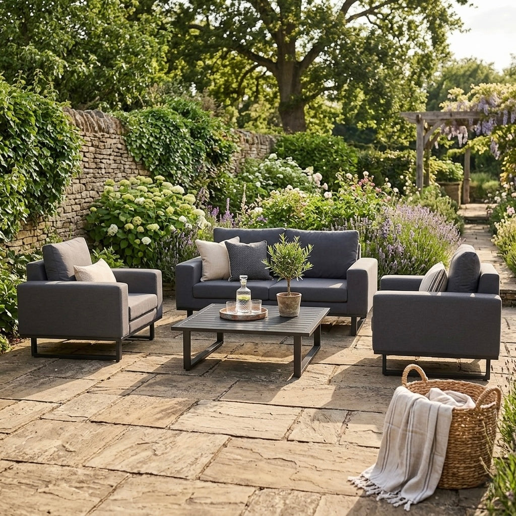 SAVA DESIGN LOUNGE! 100% wetterfest mit LIKA-TEX® Bezug anthrazit