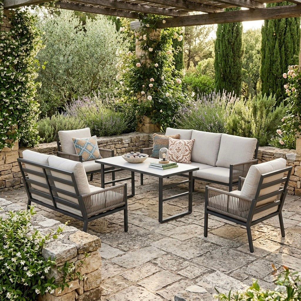 🌿 DEAL OF THE DAY 🌿 Gartenmöbel Lounge Set Terrazza / edel &amp; bequem