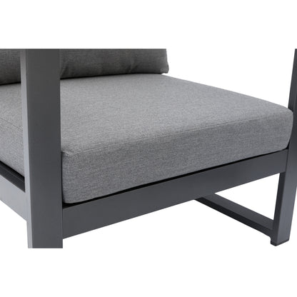 Kissen wegräumen? 365 Tage draußen lassen! Lounge Set Elana 100% wetterfest dank Sunbrella®