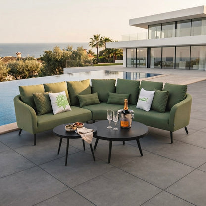 SUMMER SALE ☀️⛱️🏝️  OUTDOOR NEU DEFINIERT!  DESIGN - Lounge Set Voyage 100% LIKA-TEX® Bezug