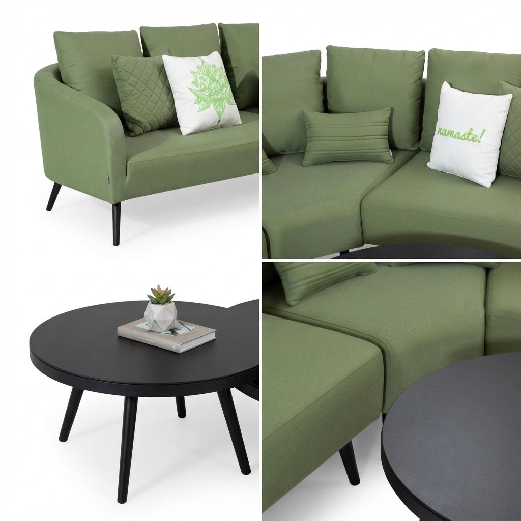 SUMMER SALE ☀️⛱️🏝️  OUTDOOR NEU DEFINIERT!  DESIGN - Lounge Set Voyage 100% LIKA-TEX® Bezug