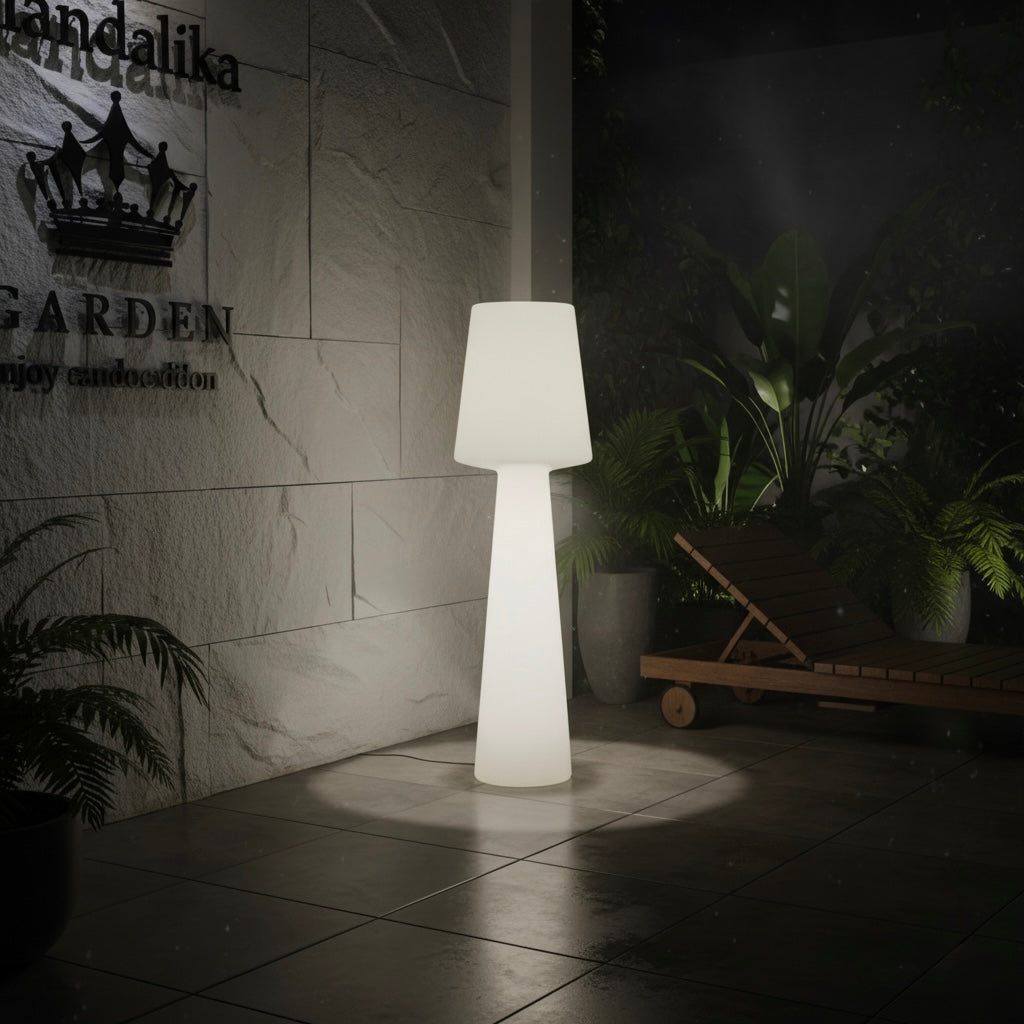 LED RGB Stehleuchte Gartenleuchte / Stehlampe / Aussenleuchte 150 cm