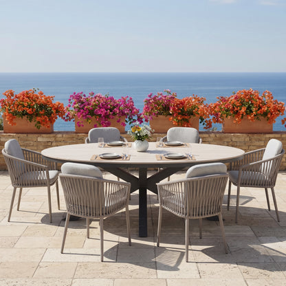 SUMMER SALE ☀️⛱️🏝️ Gartenmöbel Essgruppe, Volterra &amp; Liora in Kombination