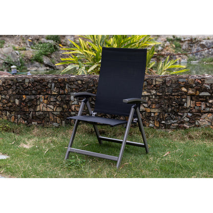 7 tlg. Premium Dining Set / Essgruppe Avantage Dark Moon inkl. 220 cm Tisch Ravello